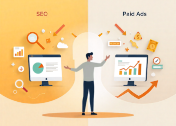 A comparison between SEO and Paid Ads